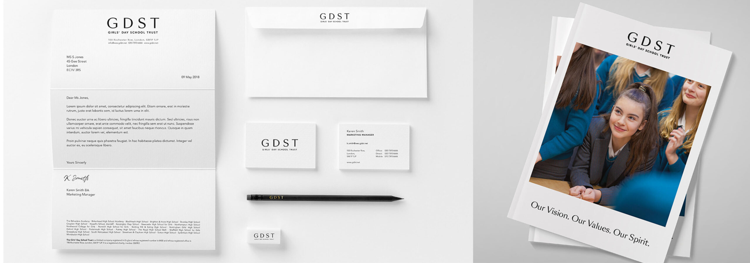 GDST brand identity